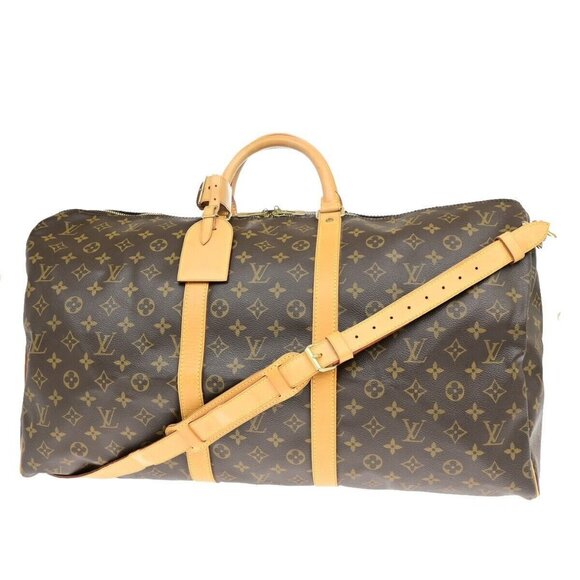 LOUIS VUITTON Keepall Bandouliere 55 2Way Hand Bag Monogram BN M41414 41ED819 - Picture 1 of 16